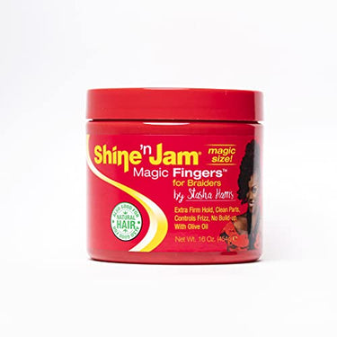 Shine 'n Jam Magic Fingers for Braiders by Stasha Harris - 16 oz (Magic Size) - ANNS BEAUTY SUPPLY